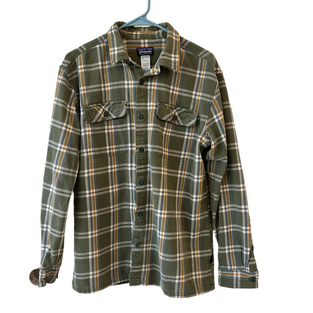 Men’s Patagonia Heavy Flannel Large 💚